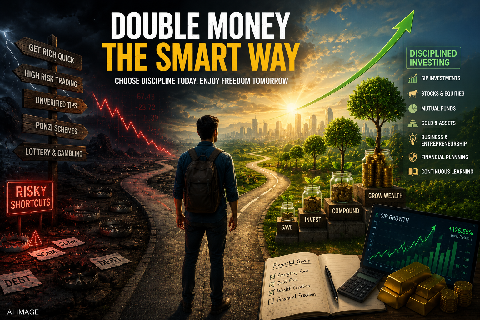 How Young Indians Can Legally Double Their Money: Separating Financial Reality From Internet Myths