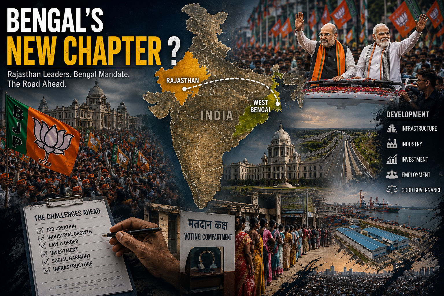 From Rajasthan to Bengal: The Political Strategists Behind a Historic Election—and the Challenges Ahead